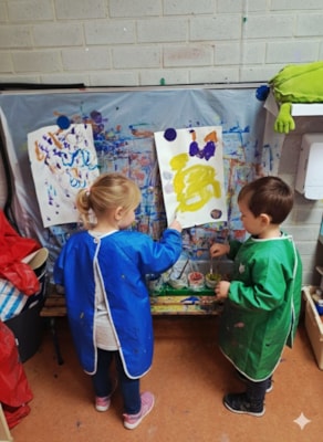 kleuters verven3